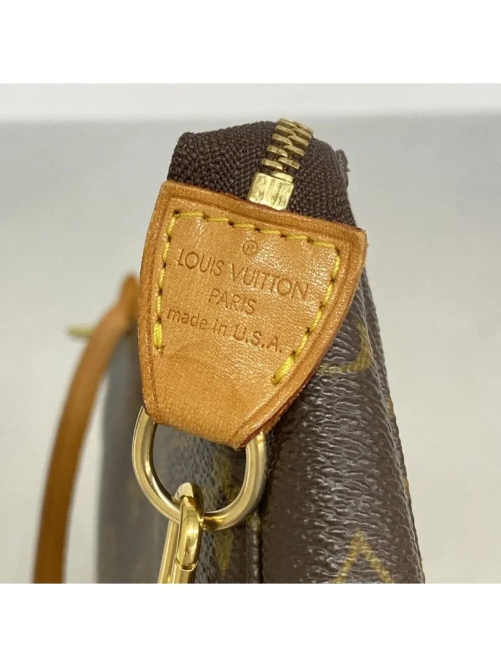 Louis Vuitton Pouch Monogram Pochette Soirle Brown